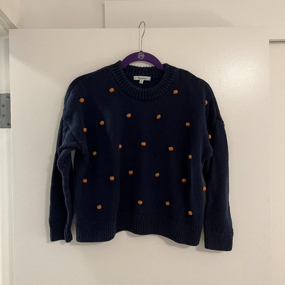 Madewell Wellesley Bobble Pullover Sweater, M - Picture 5 of 8